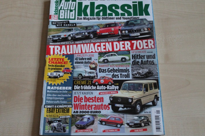 Deckblatt Auto Bild Klassik (01/2011)
